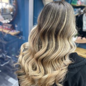 Foilayage Hair Colour at Salon M hairdressers, Wallasey