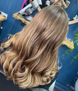 lowlights at Salon-M hair salon in Wallasey