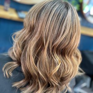 brunette balayage Wirral Salons